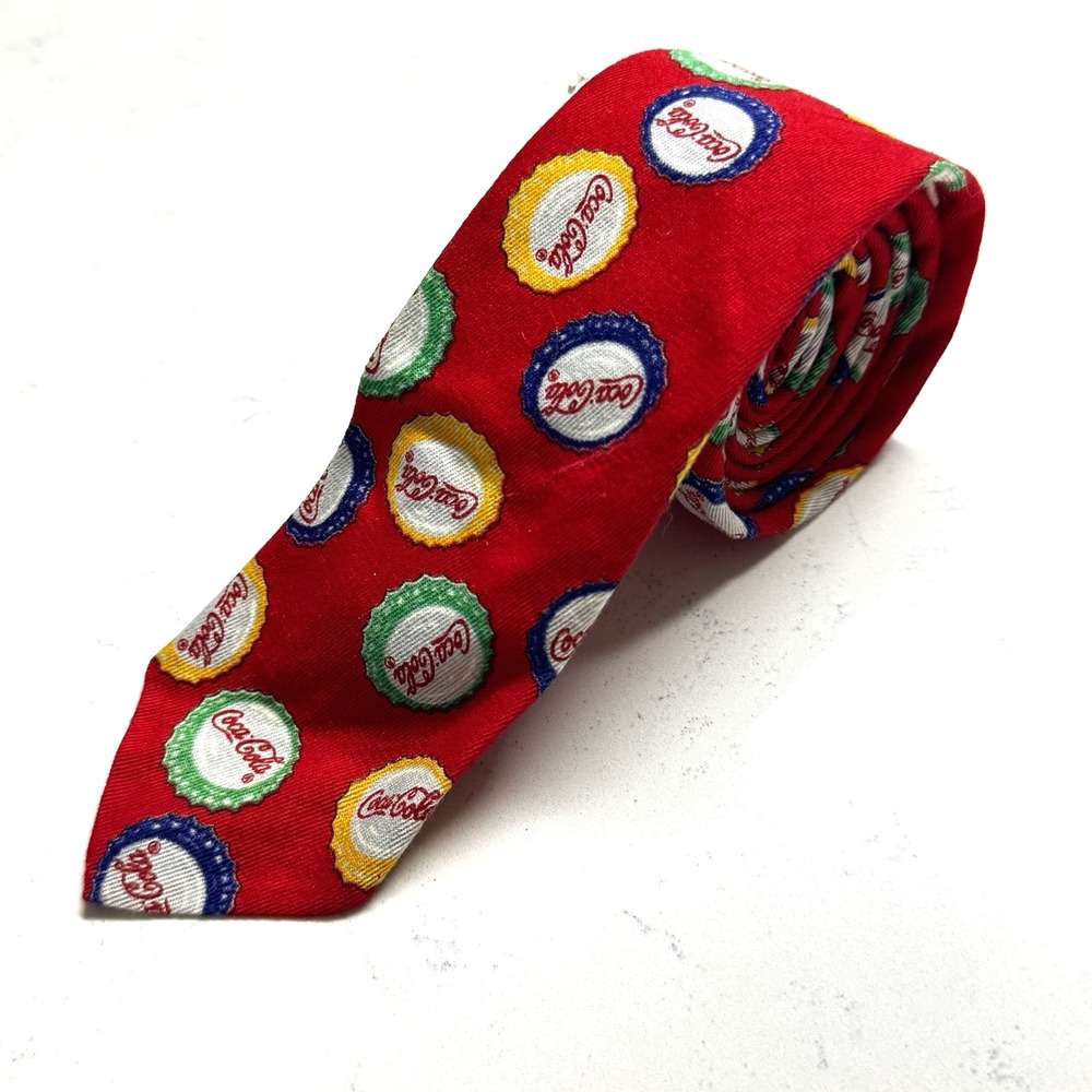 Vintage‎ Coca Cola Bottle Caps Necktie